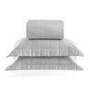 COLCHA SATINEE SQUARE SUPER KING PRATA