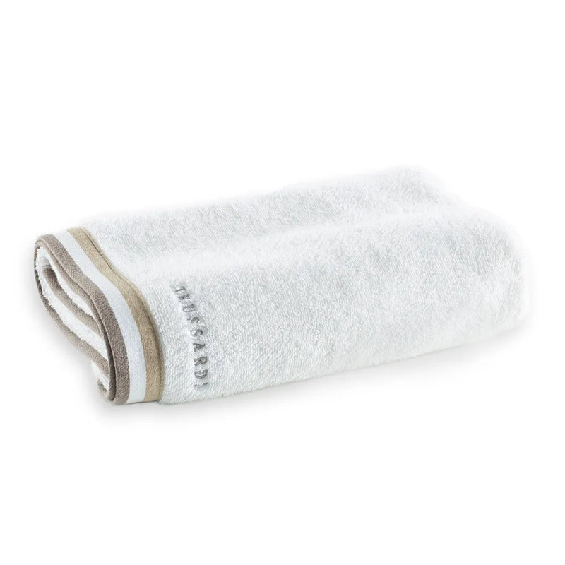 TOALHA ROSTO FELPUDO MONTELLO BRANCO 48X90 TRUSSARDI