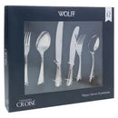 FAQUEIRO 72 PECAS CROISE COM CAIXA LITOGRAFADA ACO INOX