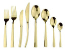 FAQUEIRO RAVEL 48 PEÇAS AÇO INOX CHAMPANHE