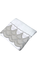 TOALHA VISITA FELPUDO RAFFINATO 30X50CM TRUSSARDI