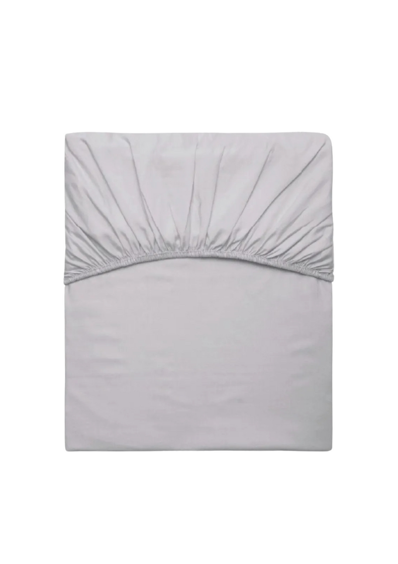 LENCOL ELASTICO AVULSO SATINEE KING PRATA