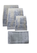 JOGO 4 PEÇAS LAZIO BANHÃO SILVER/SILVER