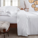 JOGO DE CAMA BELLAGIO KING BRANCO CASA K