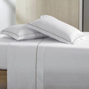 JOGO DE CAMA KING LAZIO 300 FIOS BRANCO/STONE