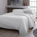 JOGO DE CAMA DE BAMBU KING BRANCO