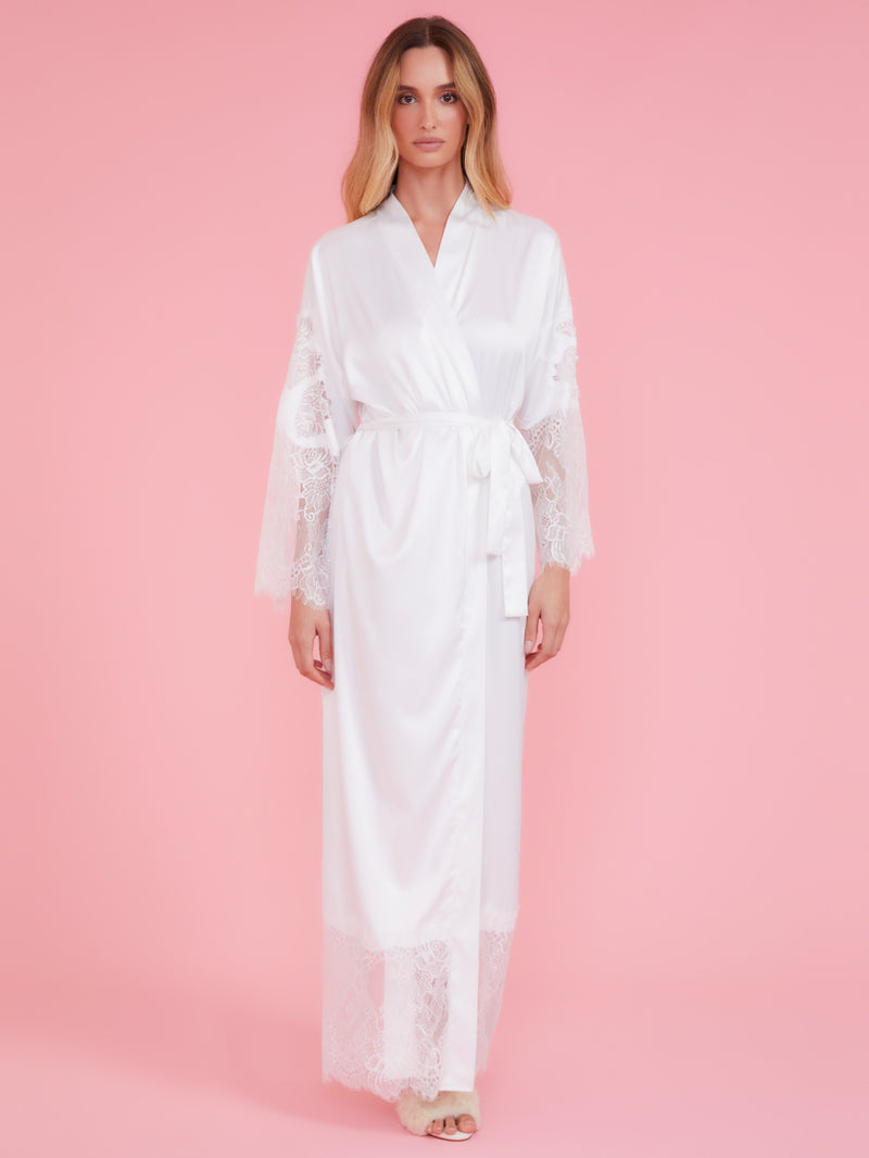 ROBE LONGO NOIVA OFF WHITE LA ROUGE