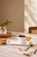 JOGO 8 PEÇAS PARA CAFÉ PAPILLON FILADO OURO 80ML